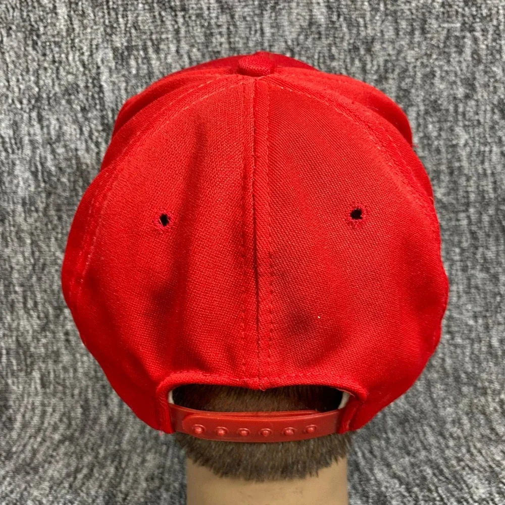 Vintage 80s Cincinnati Reds Hat MLB Baseball Red Cap Snapback Cap Up to 7 3/4